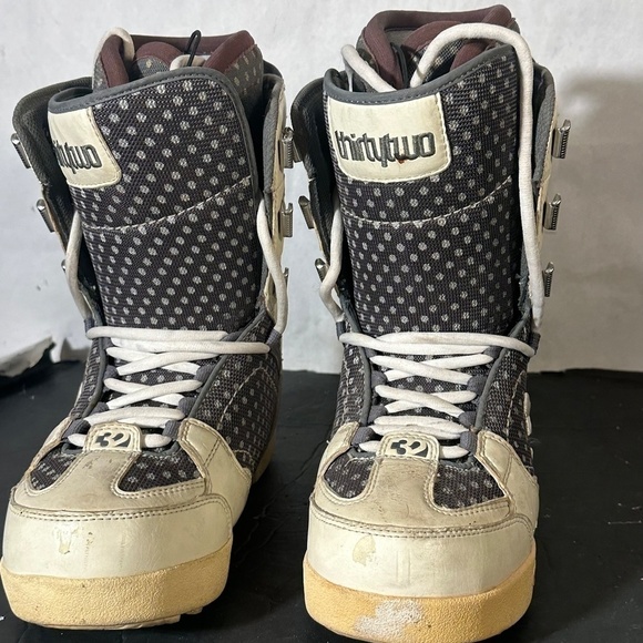Thirty Two Snowboard Winter Boots White Gray Multicolor Boots - Picture 3 of 8